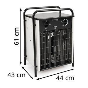 Produktbild für Heizlüfter Trotec TDS 100, mit 3 Stufen bis 22000 Watt