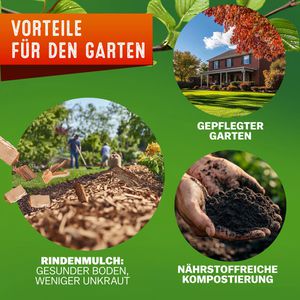 Produktbild für Häcksler Gardebruk DBHC002, 3100 Watt