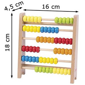 Produktbild für Rechenschieber Goki 58518, 60 Perlen