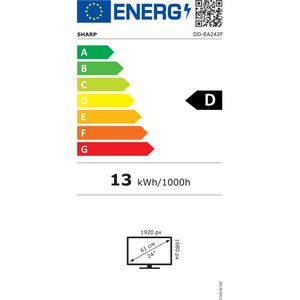 Produktbild für Monitor Sharp MultiSync EA242F, 24 Zoll