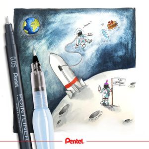 Produktbild für Fineliner Pentel Pointliner, S20P-05A