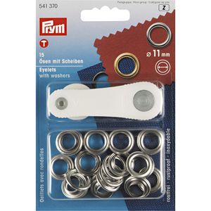 Ösen Prym 541370 mit Scheiben und Werkzeug