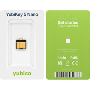 Produktbild für Fido-Stick Yubico YubiKey 5 Nano