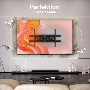 Produktbild für TV-Wandhalterung Onkron M10-B, bis 100 kg, schwarz