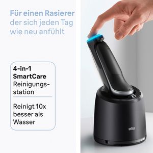 Produktbild für Elektrorasierer Braun Series 6, 62-S7650cc, silber
