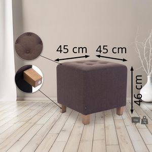 Produktbild für Sitzhocker CLP Pharao, 151400703, bis 120 kg