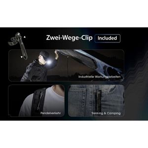Produktbild für Taschenlampe Nitecore MT1A Pro, LED, aufladbar
