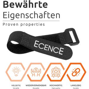 Produktbild für Kabelbinder ECENCE Universell, mit Klettverschluss