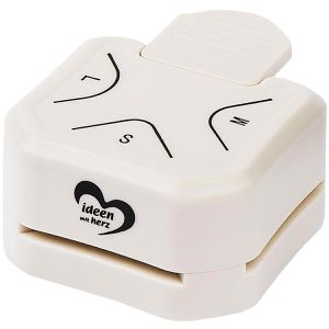 Eckenstanzer Ideen-mit-Herz 010177, 3-in-1, Handstanzer