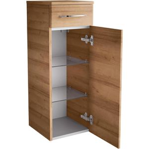 Produktbild für Bad-Hängeschrank Fackelmann Milano, 84242, matt asteiche