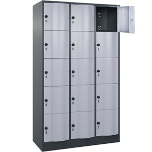 Produktbild für Schließfachschrank CP-Möbel Resisto S5000, grau