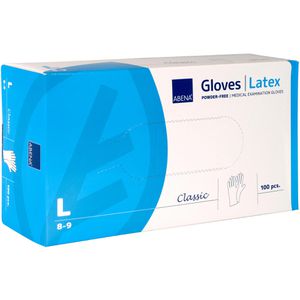 Produktbild für Einmalhandschuhe Abena Classic, natur, 100 Stück