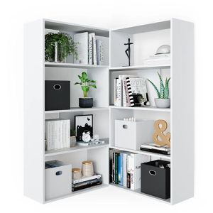 Produktbild für Bücherregal Vicco Laine, weiß