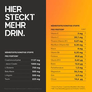 Produktbild für Aminosäuren Mammut XXL Booster, Getränkepulver