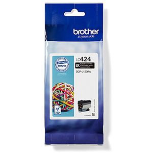 Produktbild für Tinte Brother LC-424BK schwarz