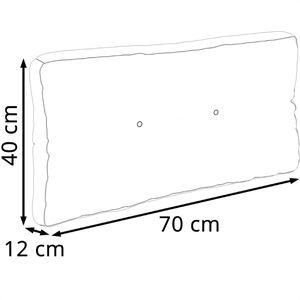 Produktbild für Auflage vidaXL 3360690, aus Polyester
