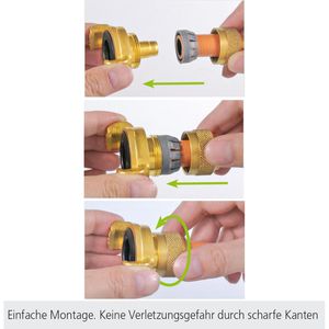 Produktbild für Schlauchverbinder GEKA plus Schlauchstück Z, 27.0101
