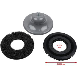 Produktbild für Radnabenschleifer KS-Tools 100.4090, 3-kant 11 mm, 3-teilig