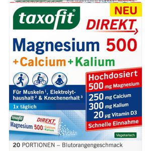Magnesium taxofit direkt, 20 Portionen Granulat