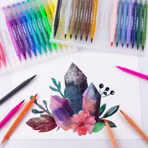 Produktbild für Brush-Pen Kunstify 600006 Dual Aquarellstifte