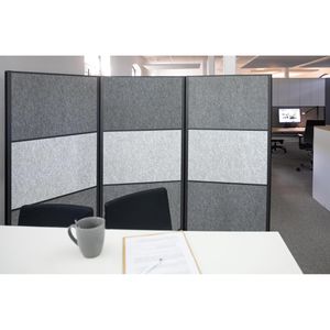 Produktbild für Stellwand Maul MAULconnecto 9602189 Mobil, auf Rollen