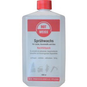 Lackversiegelung RotWeiss Sprühwachs