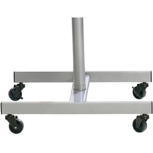 Produktbild für Beamertisch Böttcher-AG NC7087, mattsilber, 15 kg Traglast