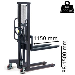 Produktbild für Hubwagen Fetra 6856, Tragkraft 1000kg