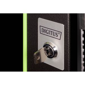 Produktbild für Netzwerkschrank Digitus Unique, DN-19 16-U-SW, 19 Zoll
