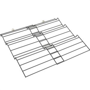 Gewürzregal Metaltex X-Pand 361375000, lava, mit 3 Fächern