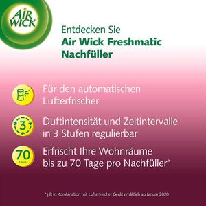 Airwick Raumduft Freshmatic Max, 250ml, Nachfüller, Wilde Rosen &  Sommerflieder – Böttcher AG