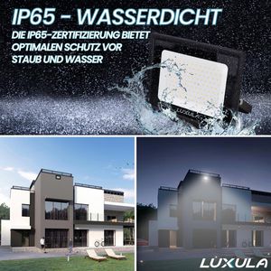 Produktbild für LED-Außenstrahler Luxula LX400115, IP65 wasserdicht
