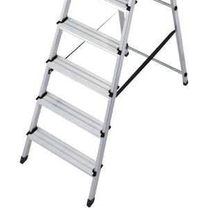 Produktbild für Stehleiter Euroline Nr. 618, 6180006, mit Plattform