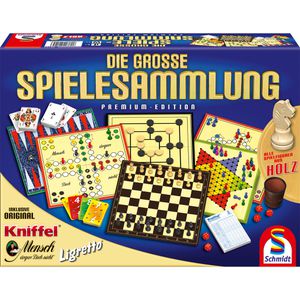 Schmidt-Spiele Brettspiel Die große Spielesammlung, ab 6 Jahre, ab 1 Spieler