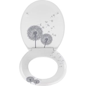 Produktbild für WC-Sitz Wenko Astera 22409100, oval, aus Duroplast
