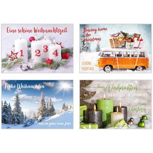 Produktbild für Weihnachtskarte Böttcher-AG 20681, sortiert