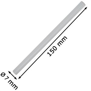 Produktbild für Heißklebesticks Bosch Schmelzkleber, weiß