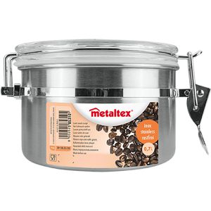 Produktbild für Kaffeedose Metaltex 185310010, aus Edelstahl