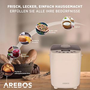 Produktbild für Brotbackautomat Arebos