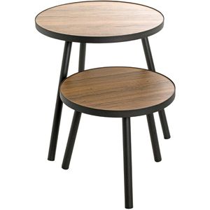 Produktbild für Beistelltisch Haku-Möbel 24865, Genua 1, eiche