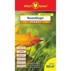 Produktbild für Dünger Wolf-Garten LK-B 100 Rasendünger Herbst