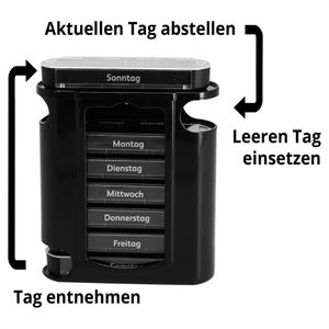Produktbild für Tablettenbox Relaxdays 7 Tage