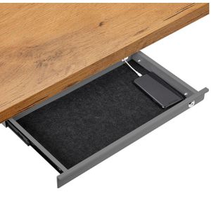 Produktbild für Unterbau-Schublade SO-TECH CAVO, grau, aus Metall