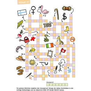Produktbild für Spielbuch Tessloff 378863942, Kreuzworträtsel (Rot/Schaf)