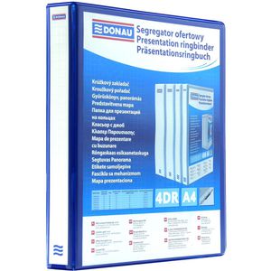 Präsentationsringbuch DONAU 2788204PL-10, A4