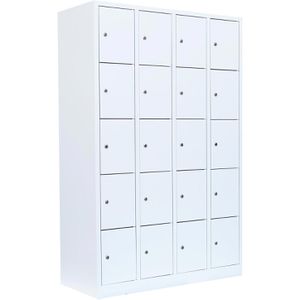 Produktbild für Schließfachschrank ClassiX X-520547, weiß