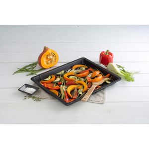 Produktbild für Backblech Zenker Black Metallic, schwarz, aus Stahlblech