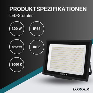 Produktbild für LED-Außenstrahler Luxula LX400107, IP65 wasserdicht