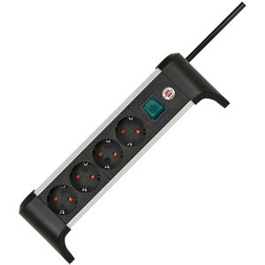 Tischsteckdose Brennenstuhl Alu-Office-Line, 1,8m