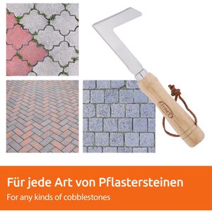 Produktbild für Fugenkratzer ECENCE 24030101, mit Handgriff